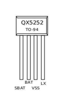 QX5252F TO94 Solar LED Driver